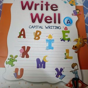 Write Well Book For Kids Practice Capital Letters
