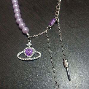 Korean Necklace With Earrings