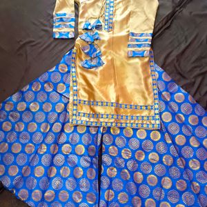 Bnarasi Silk Plazo Kurti 💥set