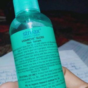 Brand New Streax Hair Serum