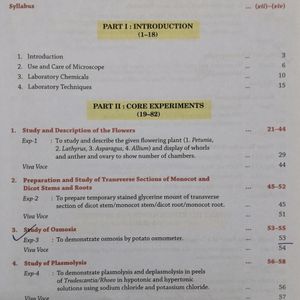 Laboratory Manual in Biology Class 11