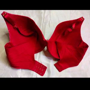 Red Padded Bra