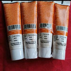 Pack Of 4 Derma Co Mini Sunscreen