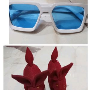 Combo Offers Sunglasses Small Bag  Rabbit Toy