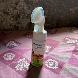 Empty Mamaearth Foaming Face Wash Bottle