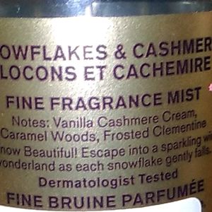 Bath & Body Works Snowflakes And Cashmere