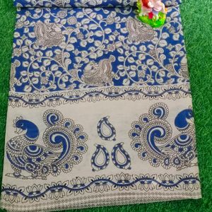 Beautiful Kalamkari mul Cotton