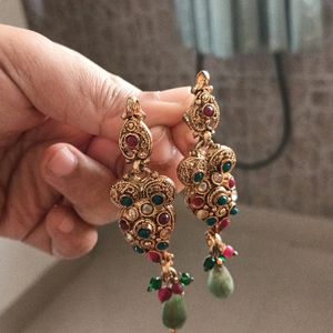 Kundan earrings