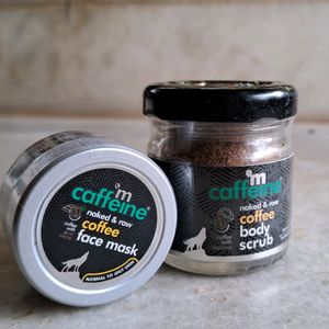 Mcaffeine De-Tan Combo Of Scrub & Mask