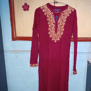 New Avaasa Brand Woollen Kurta