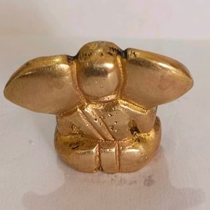 Brass Ganesh Statue Small