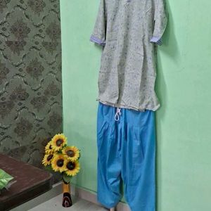 Kurta 💙🩵Salwar Dupatta Pickup 3