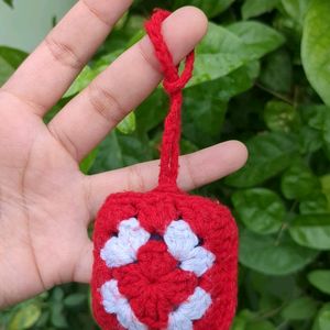 Crochet Pouch Charm❤️🎀