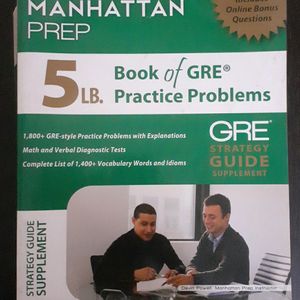 Manhattan 5lb GRE Preparation Book