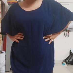 Double Layer Blue Top