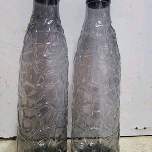 Plastic water Bottles Pack Of 2