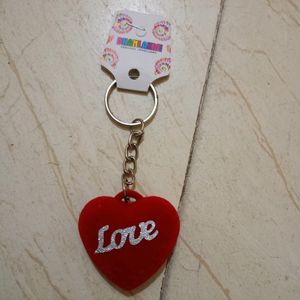 Heart Shape Key Chain 1 Pcs