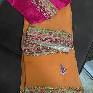 Designer Work Saree