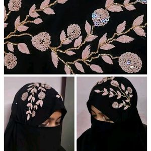 Hand Work Hijab, Stole