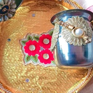 Carvachauth Thali Set 🎀