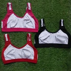 Women Sports Bra Pack Of 3