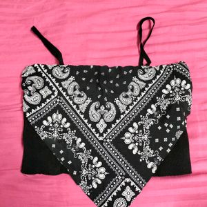 Bandana Beach Crop Top