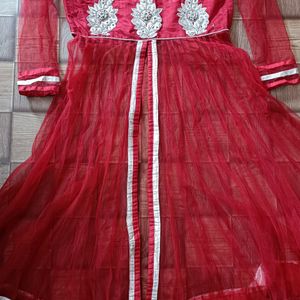 Anarkali Kurta With Skirt/Dupatta, Suit Party Wear