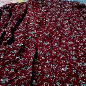 Maroon Colour Tunic