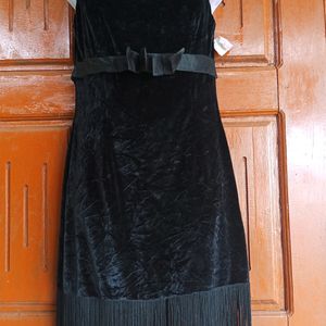 Velvet Med Dress