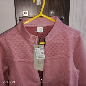 Peach colour Women jacket in 900