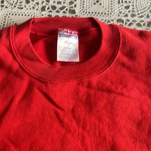 Red Woollen Top