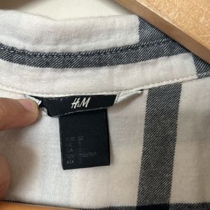 H&M Cotton Shirt Small Size