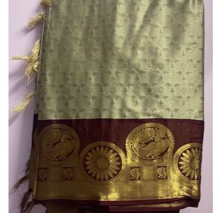 Combo of two Semi silk sarees(New)