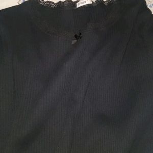 Black Lace Top Brand New