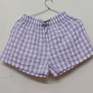 Cute Lavander Shorts