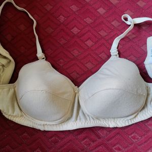 Cream Bikini Bra