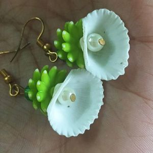 Cute Green Earrings