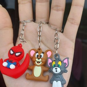 Cute Tom And Jerry Keychain