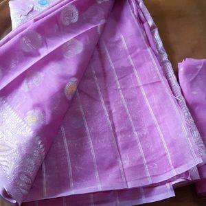 Pink Based Beautiful Saree