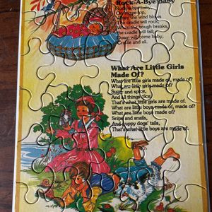 30 Piece Puzzle Based On Rhyme