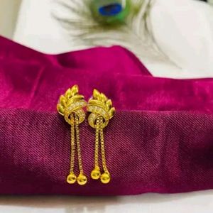 3 Set Of Gold Plated Earrings