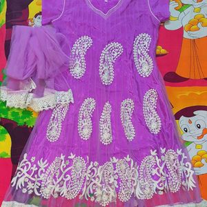 New Anarkali Kurta With Dupatta