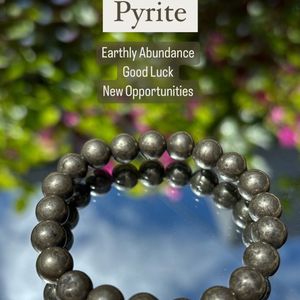 Pyrite Bracelet - Reiki Infused