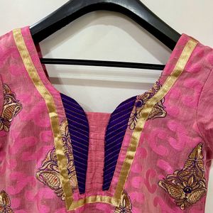 Pink Kurta Size M