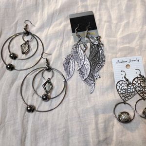 New Unused Silver Earings