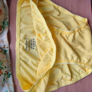 Bright Yellow Romantic Lingerie Set