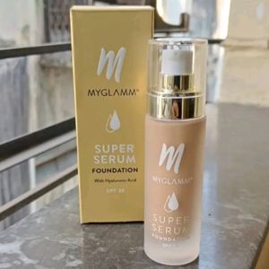 MyGlamm Super Serum Foundation😍Shade:202W Sunny😍Current Year Mfg😍