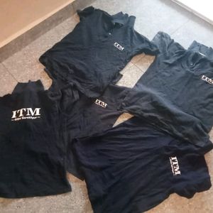 Set Of 5 ITM Tshirt