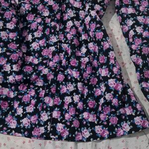 Y2k  Pinteresty Floral Print Shirt