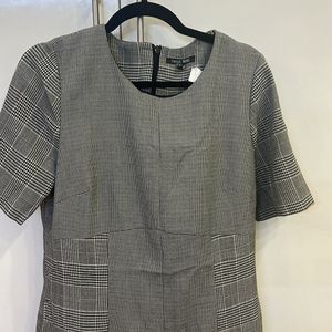 16T NEXT never Worn Grey Checked Formal Dress